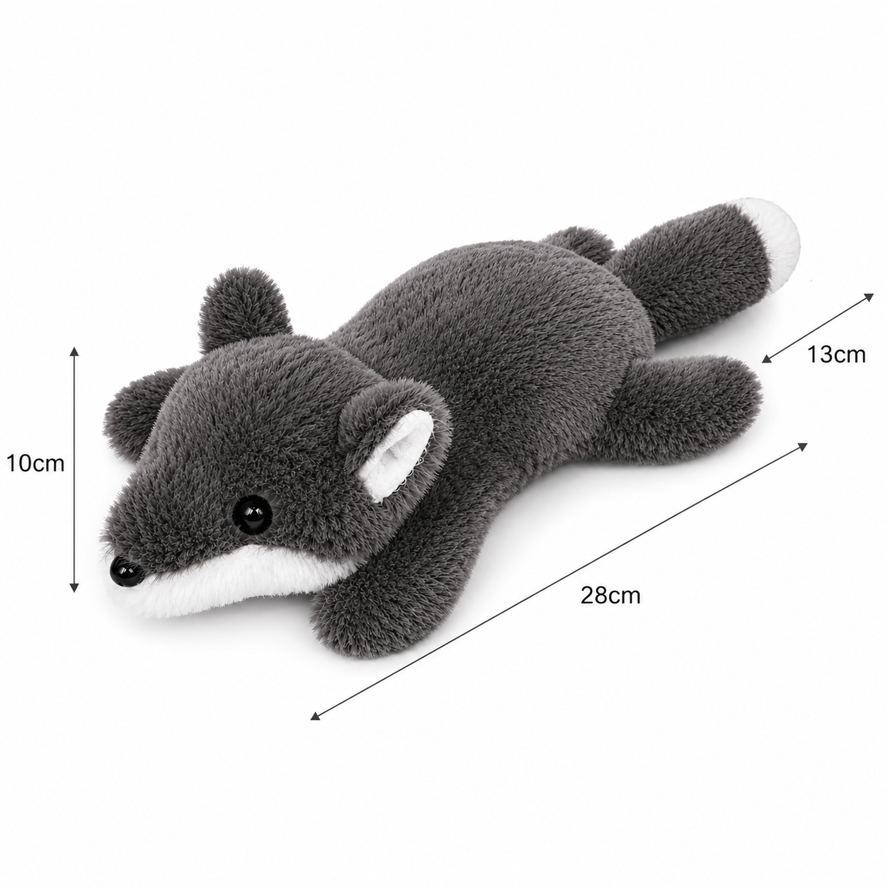 Plush Fox Pet Toy for Dogs, Puppies, Cats and Small Pets