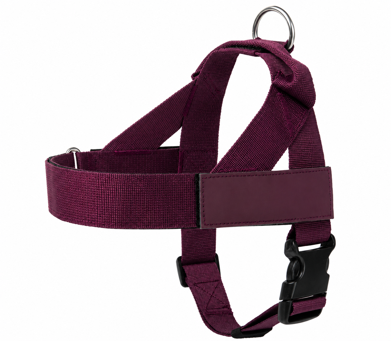 Adjustable No-Pull Dog Harness with Soft Padded Chest Strap & Quick Release Buckle