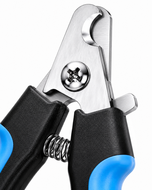 Pet Nail Clipper with Safety Guard and Ergonomic Handle for Dogs and Cats