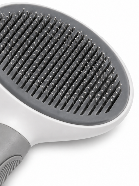 Pet Grooming Slicker Brush with Ergonomic Handle for Dogs, Cats and Small Pets