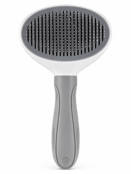 Pet Grooming Slicker Brush with Ergonomic Handle for Dogs, Cats and Small Pets