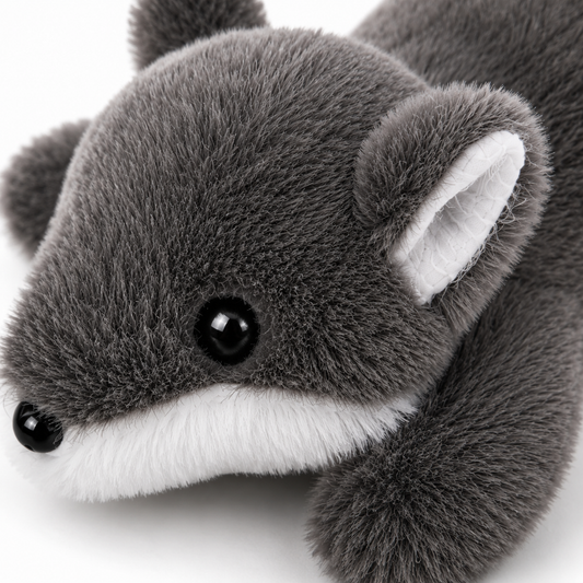 Plush Fox Pet Toy for Dogs, Puppies, Cats and Small Pets